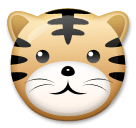 rosto de tigre as rendered by LG