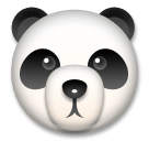 rosto de panda as rendered by LG