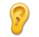 ear as rendered by LG