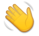 تلويح باليد as rendered by LG