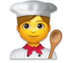 man cook as rendered by LG