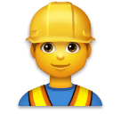 man construction worker as rendered by LG