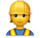 Construction Worker as drawn by LG in Velvet