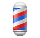 barber pole as rendered by LG