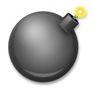 bomb as rendered by LG