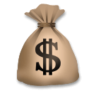 money bag as rendered by LG