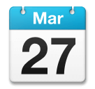 calendar as rendered by LG