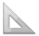 triangular ruler as rendered by LG