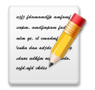 Papier und Bleistift as rendered by LG