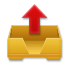 outbox tray as rendered by LG