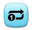 Repeat Single Button as drawn by LG in Velvet