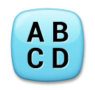 input latin uppercase as rendered by LG