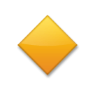 small orange diamond as rendered by LG