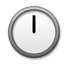 twelve o’clock as rendered by LG