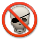 No Piracy as rendered by LG