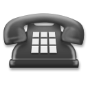 Black Touchtone Telephone as rendered by LG