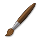 paintbrush as rendered by LG