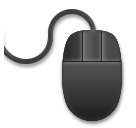 computer mouse as rendered by LG