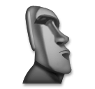 Moai as rendered by LG