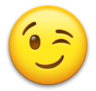 zwinkerndes Gesicht as rendered by LG