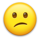 faccina confusa as rendered by LG