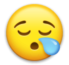 Sleepy Face as drawn by LG in Velvet