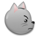 schmollende Katze as rendered by LG