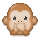 Speak-No-Evil Monkey as drawn by LG in Velvet