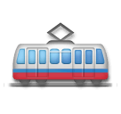 tram car as rendered by LG