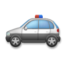 police car as rendered by LG