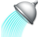 shower as rendered by LG