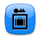 left luggage as rendered by LG