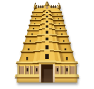 hindu temple as rendered by LG