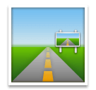 motorway as rendered by LG