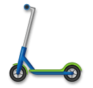 kick scooter as rendered by LG
