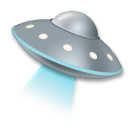 flying saucer as rendered by LG