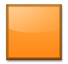 orange square as rendered by LG