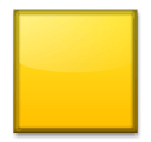 yellow square as rendered by LG