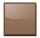 quadrado marrom as rendered by LG