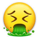 visage qui vomit as rendered by LG