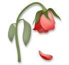 wilted flower as rendered by LG