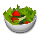 green salad as rendered by LG