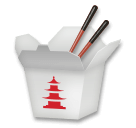 takeout box as rendered by LG