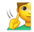 gehörloser Mann as rendered by LG