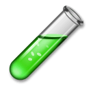 test tube as rendered by LG