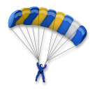 parachute as rendered by LG