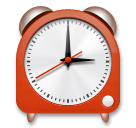 alarm clock as rendered by LG