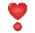 Heart Exclamation as drawn by LG in Velvet