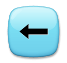Pfeil nach links as rendered by LG