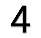Digit Four as rendered by LG